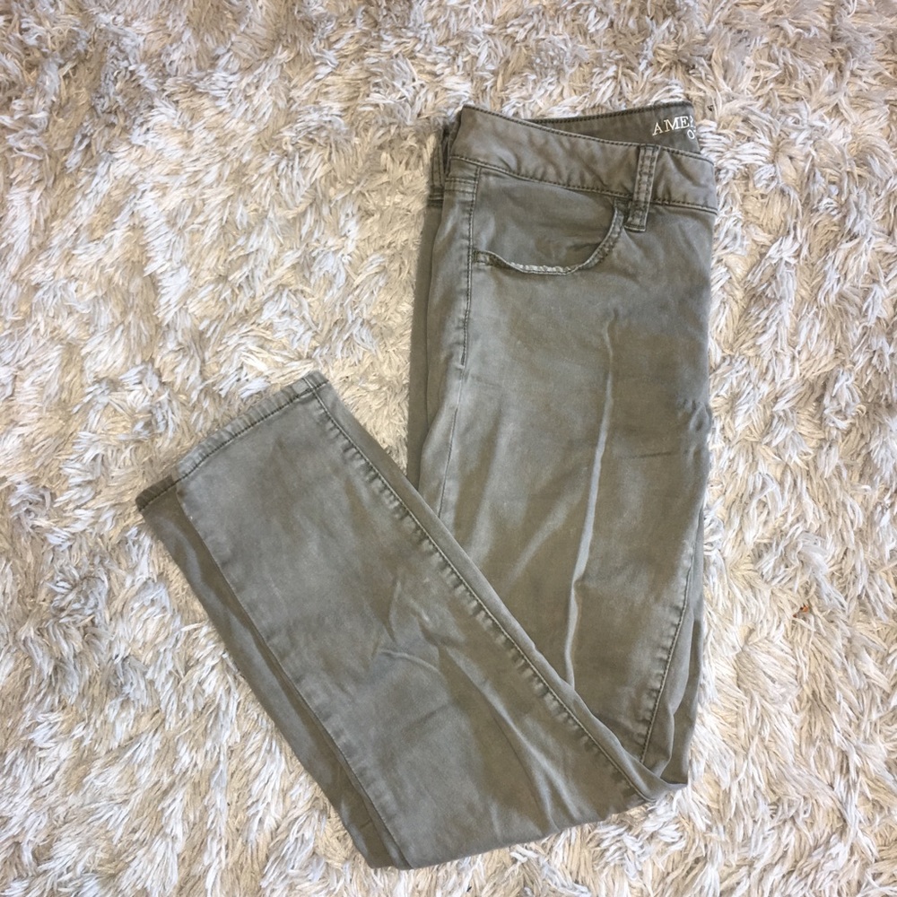 Cropped skinny pants